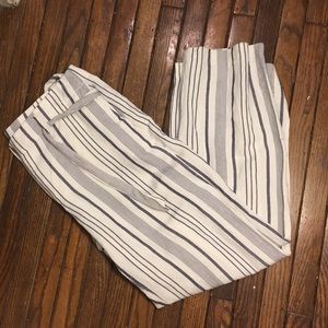 Ann Taylor LOFT Tie Linen Loose Pants
